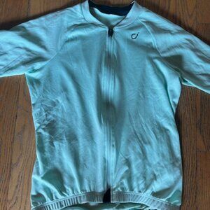 Velocio Women's Signature Short Sleeve Cycling Jersey Mint Green Medium